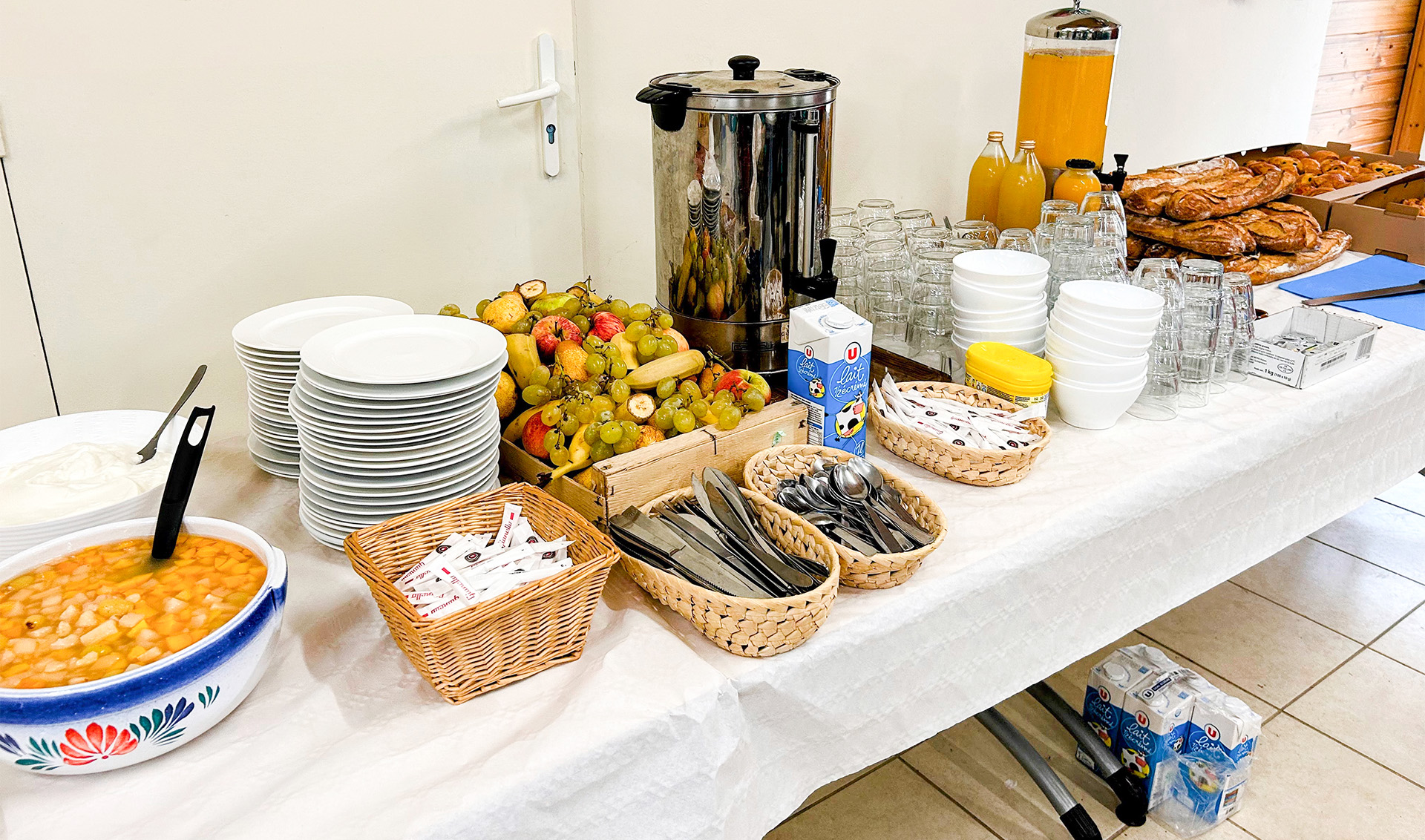 vendee apremont group Campsite buffet