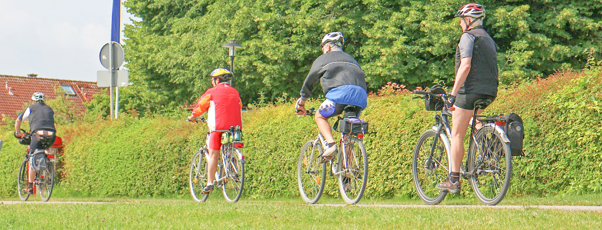 access to the Campsite by bike
