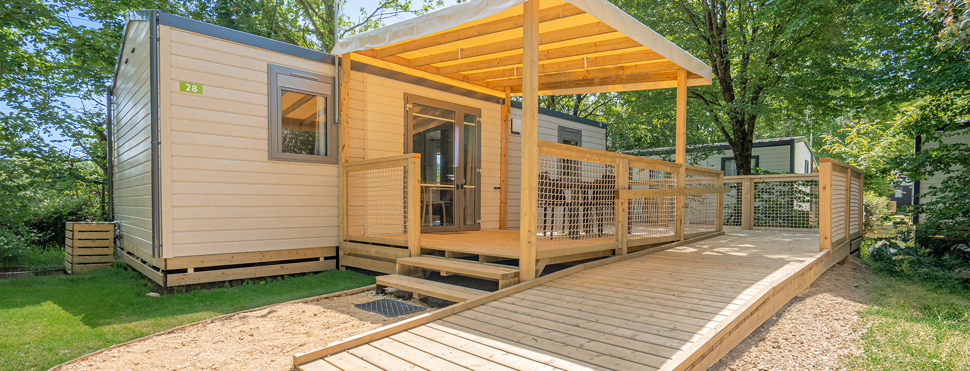 mobile home with disabled access