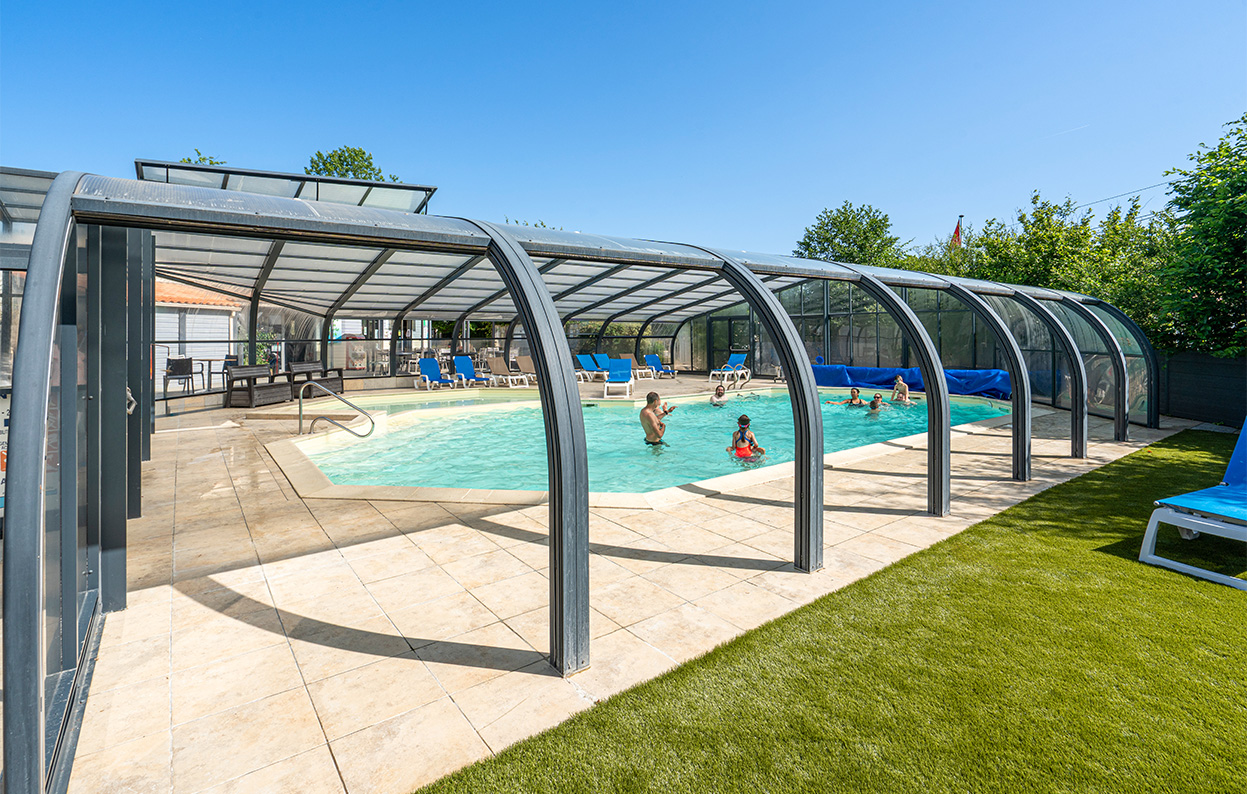heated indoor swimming pool