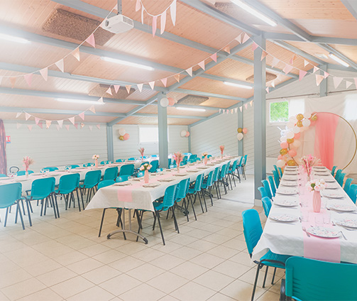 Salle des Fêtes forfait 90 personnes
