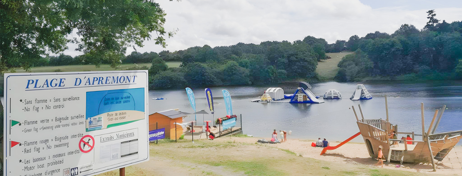 une journee au lac d apremont